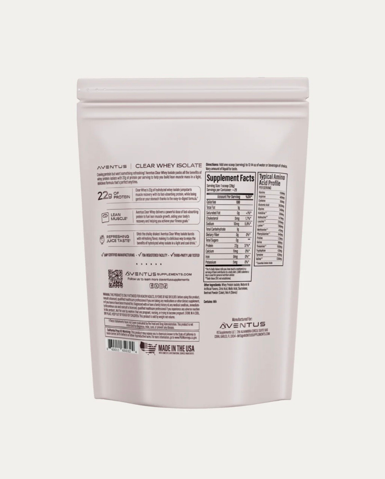 Proteína Clear Whey