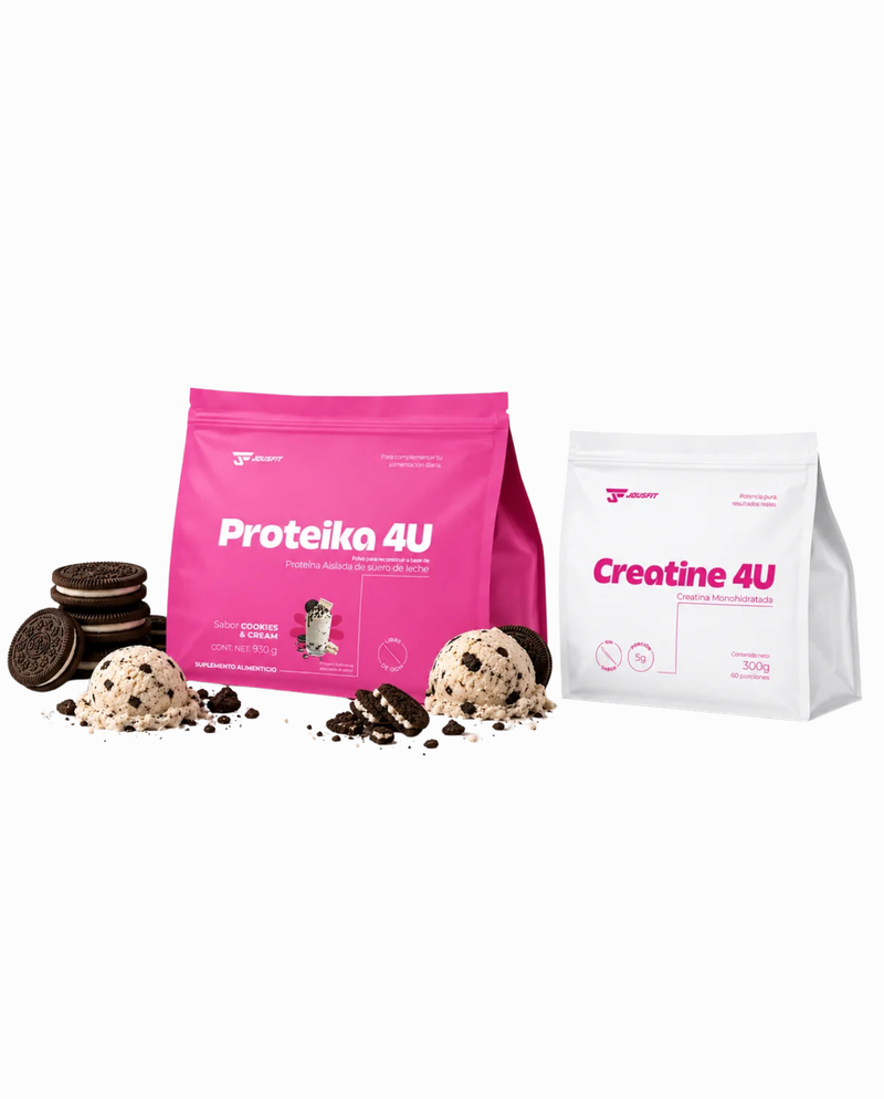 Kit Performance 4U | Proteína + Creatina